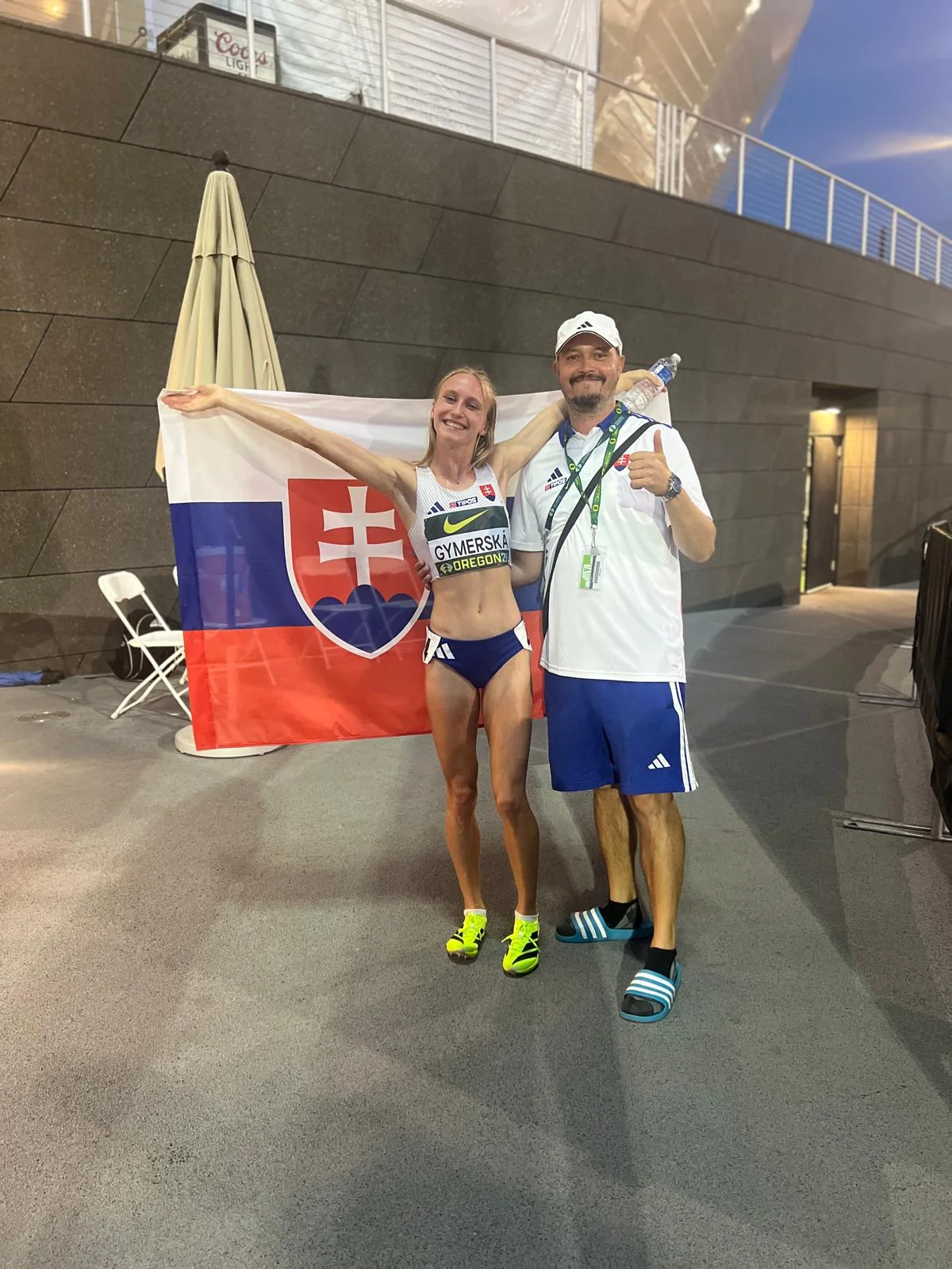 Gymerska Kotala po finale na 400 m